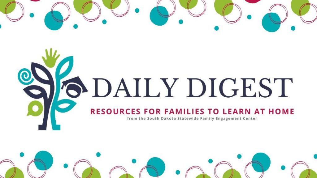 Home Learning Resources – South Dakota Statewide Family Engagement Center