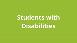 Topic title text: Students with Disabilities